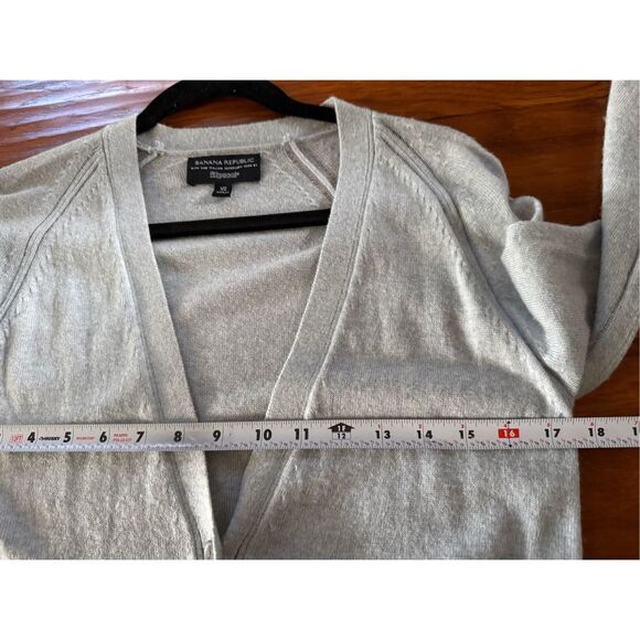 Banana Republic Italian Yarn Filpucci Cardigan Cashmere Blend SZ XS - Picture 5 of 10